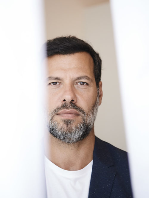 Laurent Lafitte, French actor. Venise 2018.