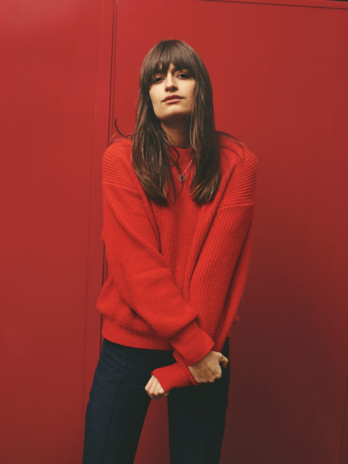 Clara Luciani, French musician. Paris 2018.