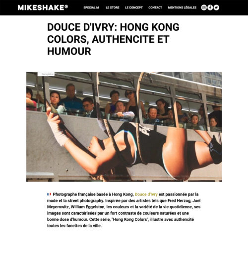 HONG KONG COLORS : AUTHENCITÉ ET HUMOUR, PAR DOUCE D'IVRY